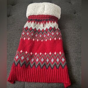 Dog Christmas Sweater Size Small